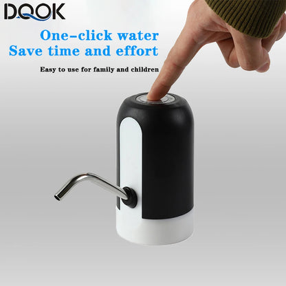 OneVender®Automatic Water Pump Dispenser | Portable Electric Bottle Pump - OneVender