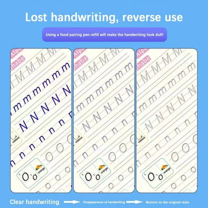 OneVender®Reusable Magic Copy Books for Kids | Handwriting Practice Set