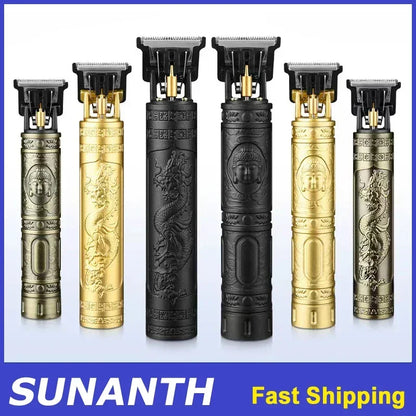 OneVender®Premium Hair Trimmer T9 | Vintage Metal Body Professional Clippers - OneVender