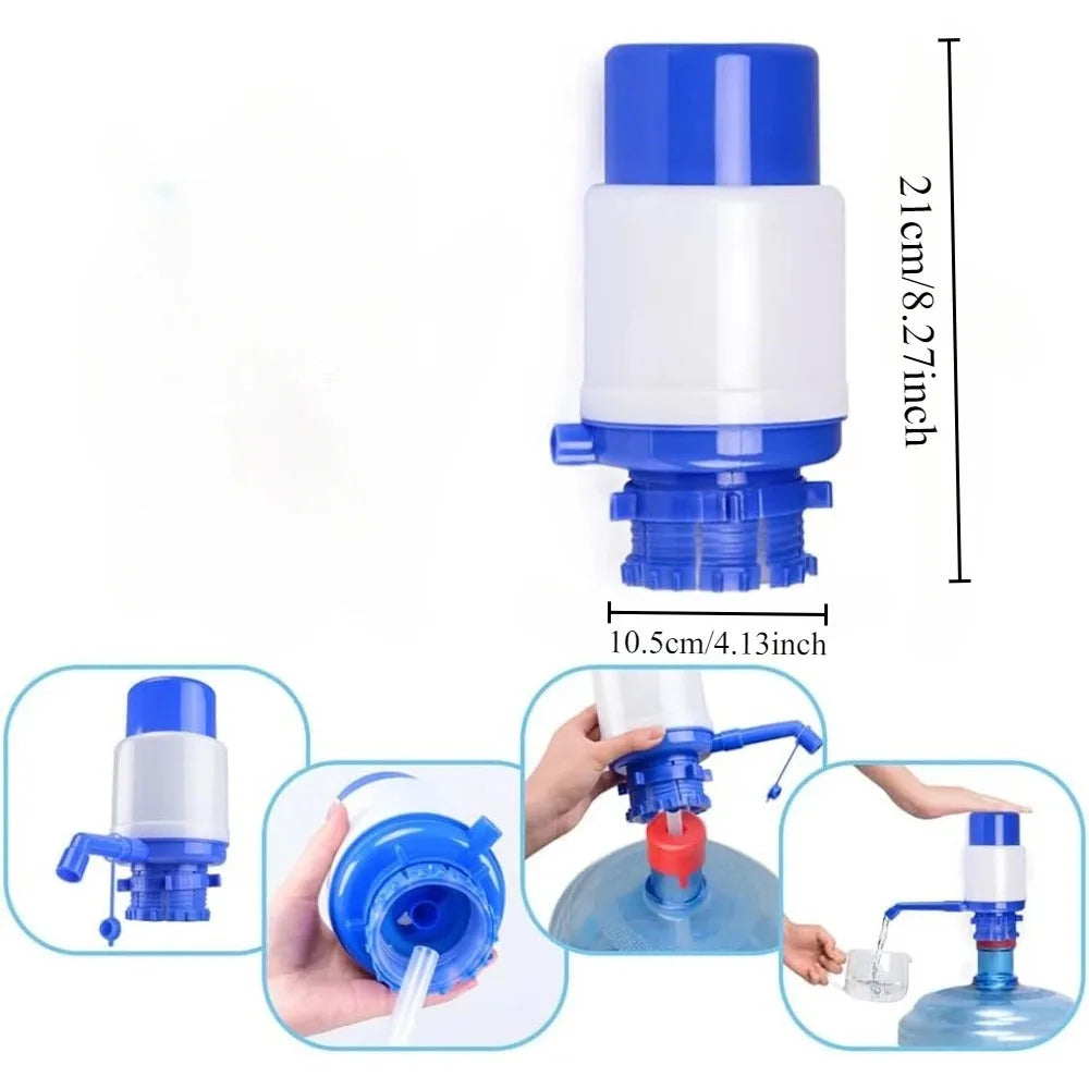 OneVender®Manual Water Pump Dispenser | Portable Drinking Water Pump - OneVender
