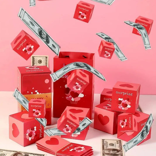 Flying Gift Box with Explosion Cards | Unique Surprise Gift Box - OneVender