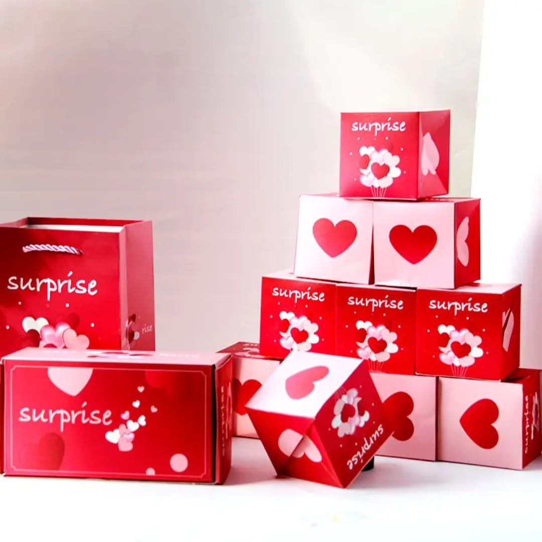 Flying Gift Box with Explosion Cards | Unique Surprise Gift Box - OneVender