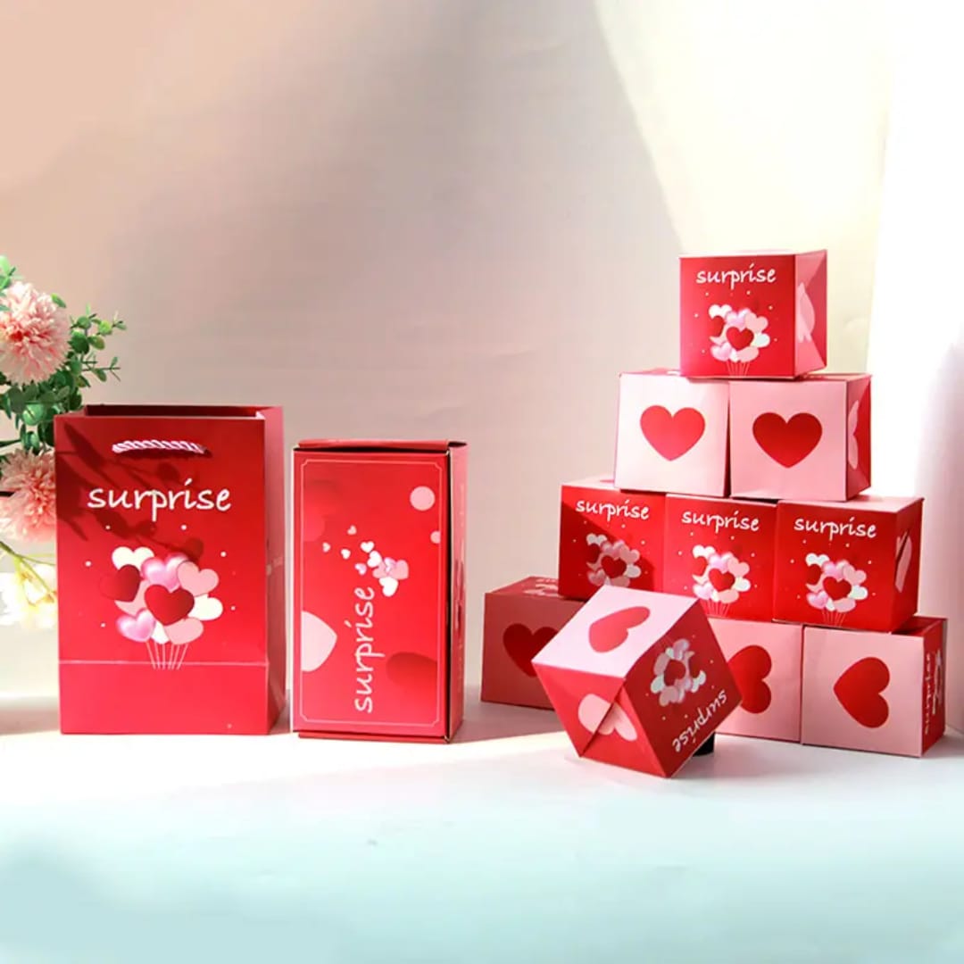 Flying Gift Box with Explosion Cards | Unique Surprise Gift Box - OneVender