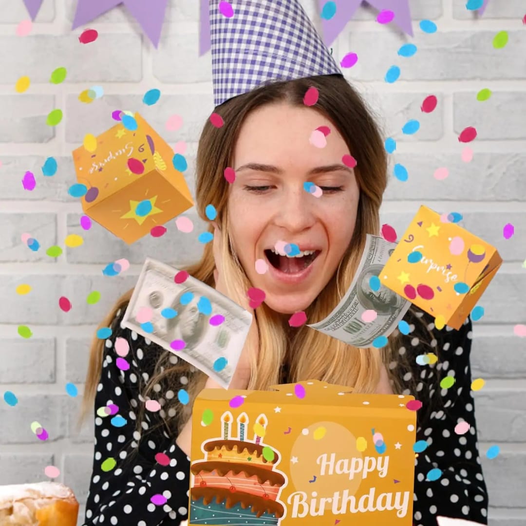 Flying Gift Box with Explosion Cards | Unique Surprise Gift Box - OneVender