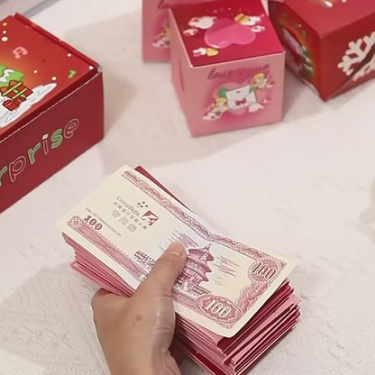 OneVender®Surprise Flying Gift Box with Explosion Cards | Unique Personalized Gift